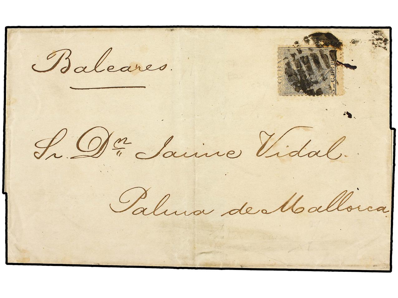Lot 427 - Cuba Cuba - Soler Y Llach Stamps and Postal History of Spain, featuring China, Colombia – Prephilatelic Spanish period –, British Colonies, Japan, Portugal and Switzerland Lot 427 - Cuba Cuba - Soler Y Llach Stamps and Postal History of Spain, featuring China, Colombia – Prephilatelic Spanish period –, British Colonies, Japan, Portugal and Switzerland