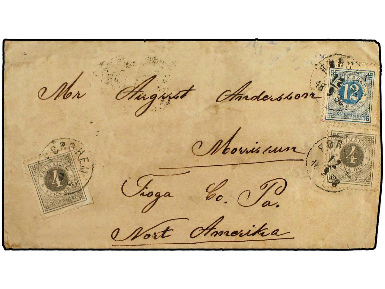 Lot 1851 - Sweden  -  Soler Y Llach B.P.O. Abroad, Philippines Postal Rates and 1880-1899 period and Philippines, Cuba and Puerto Rico Postal Stationery