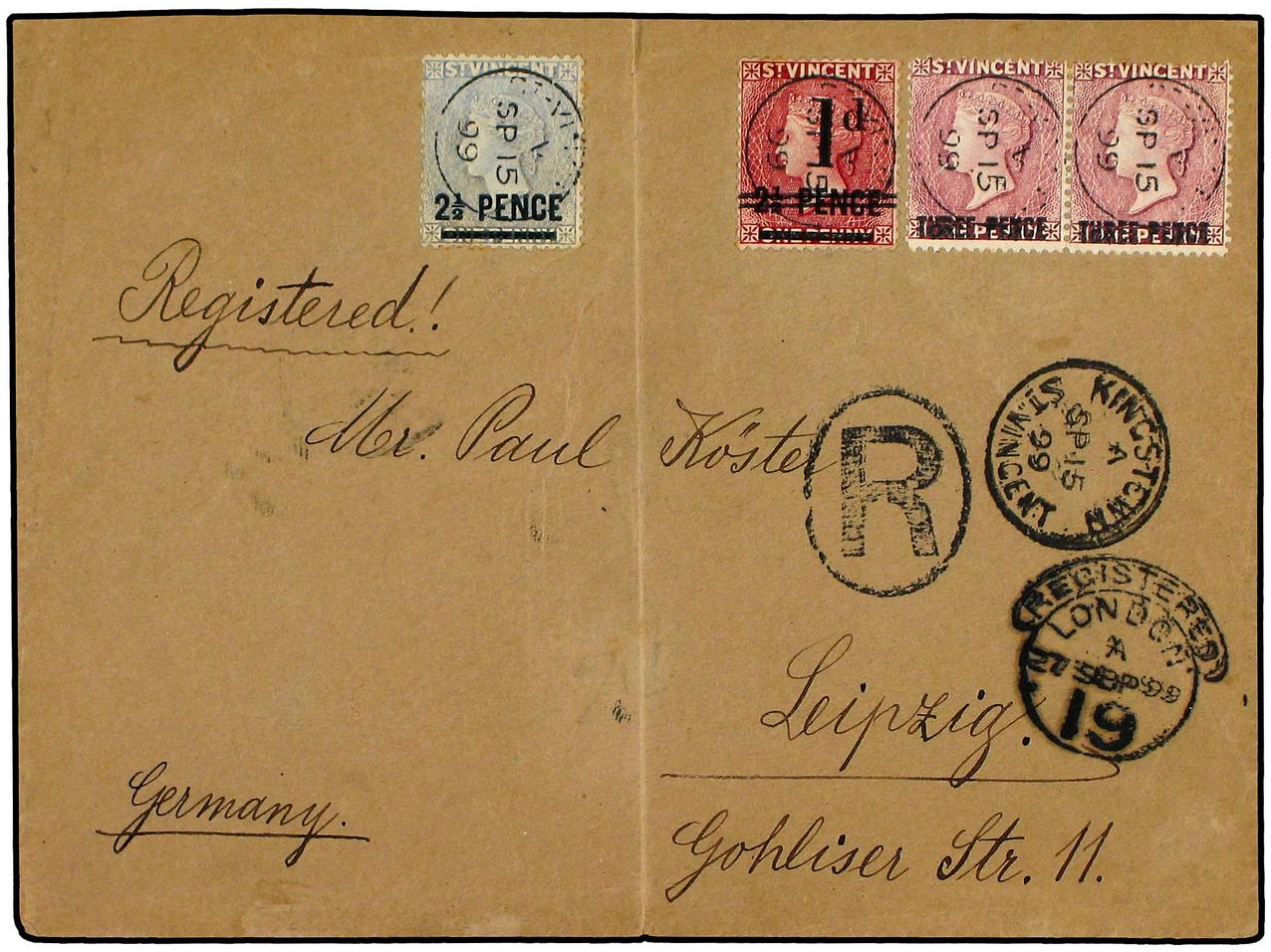 Lot 669 - british colonies saint vincent - Soler Y Llach Stamps and Covers of the World - Day 1 Lot 669 - british colonies saint vincent - Soler Y Llach Stamps and Covers of the World - Day 1