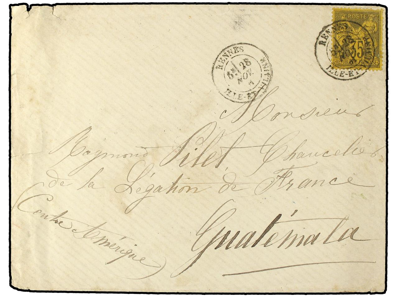 Lot 722 - france and area postal history - Soler Y Llach Stamps and Postal History of Spain, featuring China, Colombia – Prephilatelic Spanish period –, British Colonies, Japan, Portugal and Switzerland Lot 722 - france and area postal history - Soler Y Llach Stamps and Postal History of Spain, featuring China, Colombia – Prephilatelic Spanish period –, British Colonies, Japan, Portugal and Switzerland