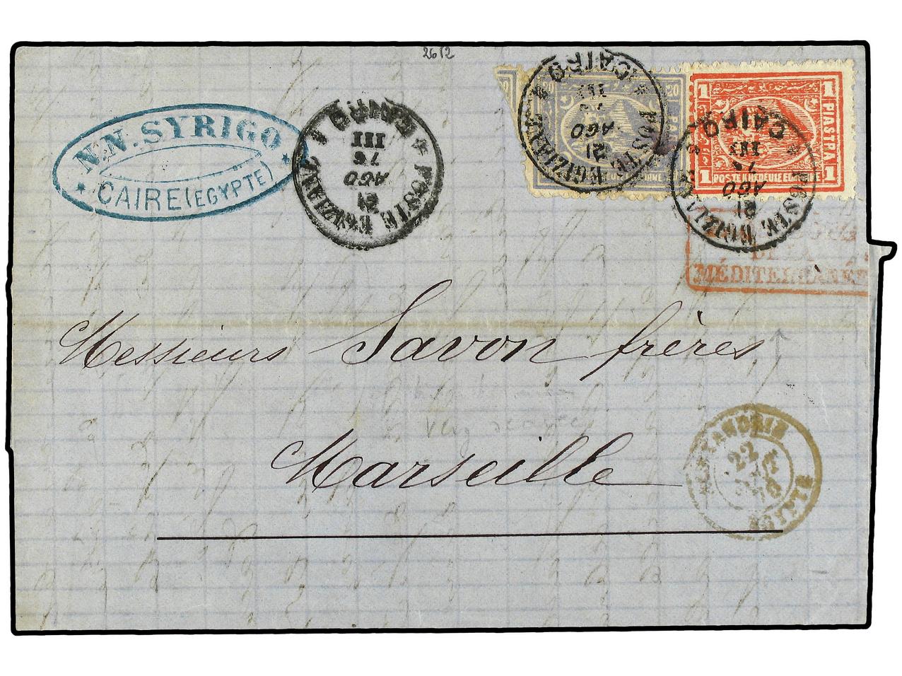 Lot 263 - Egypt - Soler Y Llach Stamps and Covers of the World - Day 1 Lot 263 - Egypt - Soler Y Llach Stamps and Covers of the World - Day 1