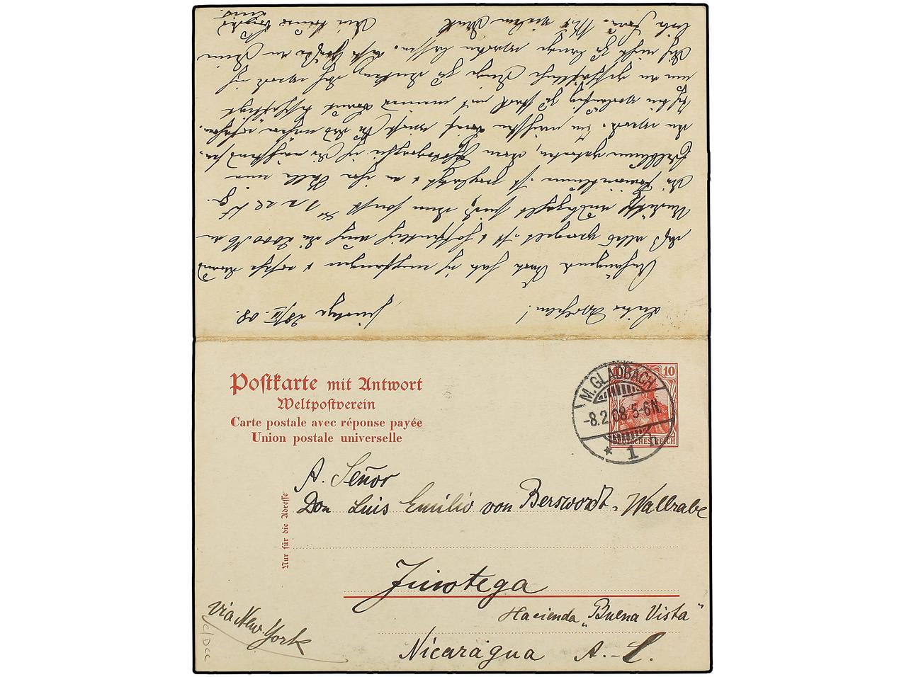 Lot 954 - nicaragua  -  Soler Y Llach Stamps and Covers of the World - Day 1