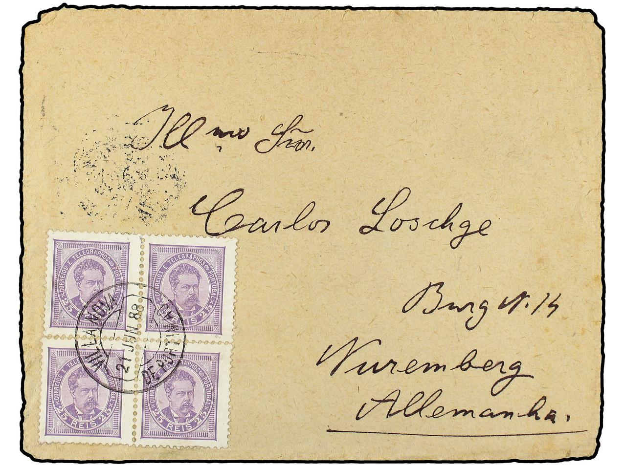 Lot 1780 - Portugal - Soler Y Llach B.P.O. Abroad, Philippines Postal Rates and 1880-1899 period and Philippines, Cuba and Puerto Rico Postal Stationery Lot 1780 - Portugal - Soler Y Llach B.P.O. Abroad, Philippines Postal Rates and 1880-1899 period and Philippines, Cuba and Puerto Rico Postal Stationery