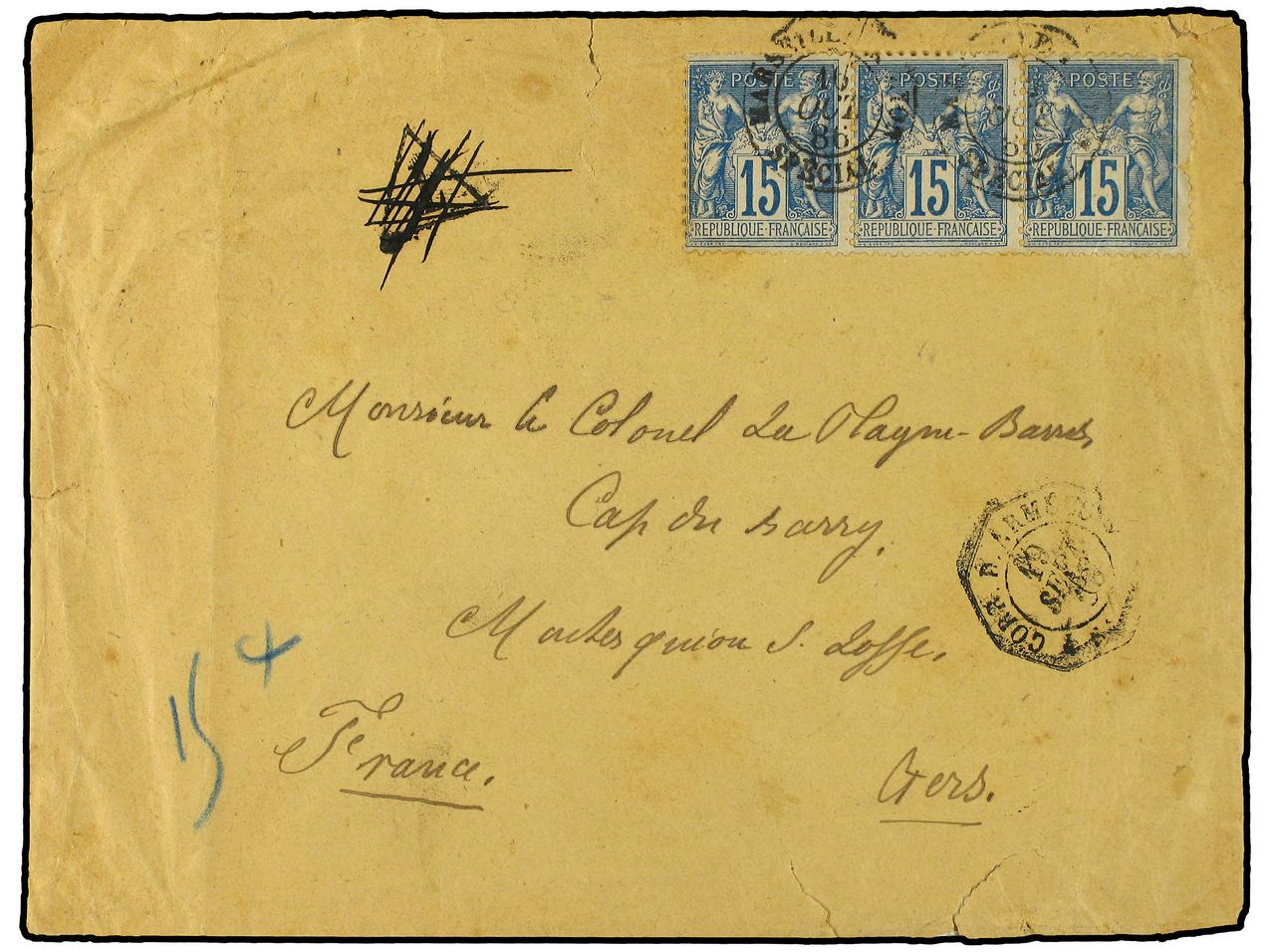 Lot 375 - french colonies indochina - Soler Y Llach Stamps and Covers of the World Lot 375 - french colonies indochina - Soler Y Llach Stamps and Covers of the World