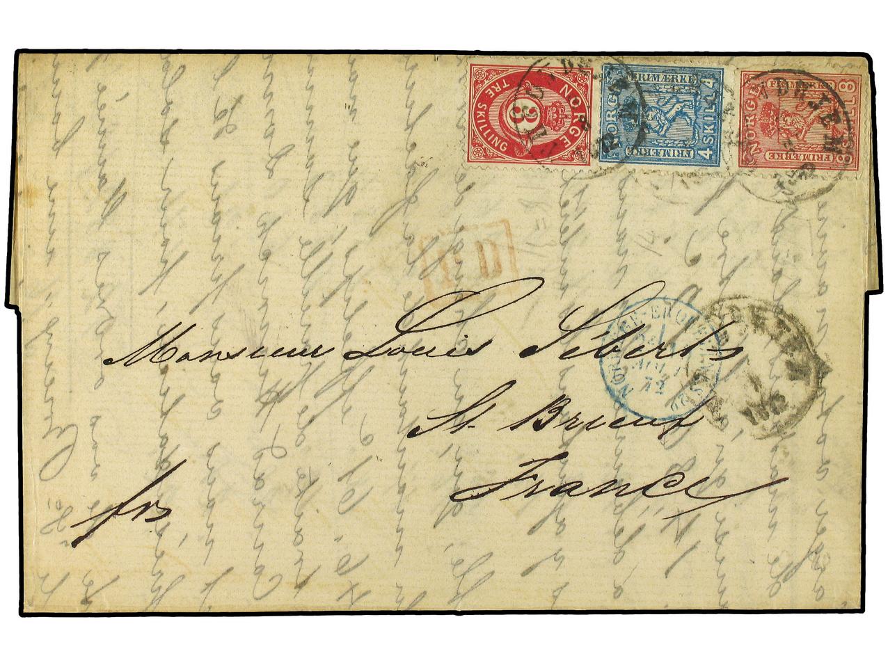 Lot 1580 - Norway - Soler Y Llach B.P.O. Abroad, Philippines Postal Rates and 1880-1899 period and Philippines, Cuba and Puerto Rico Postal Stationery Lot 1580 - Norway - Soler Y Llach B.P.O. Abroad, Philippines Postal Rates and 1880-1899 period and Philippines, Cuba and Puerto Rico Postal Stationery