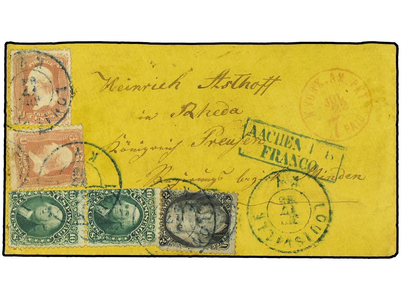Lot 1201 - United States of America  -  Soler Y Llach Stamps and Covers of the World - Day 1