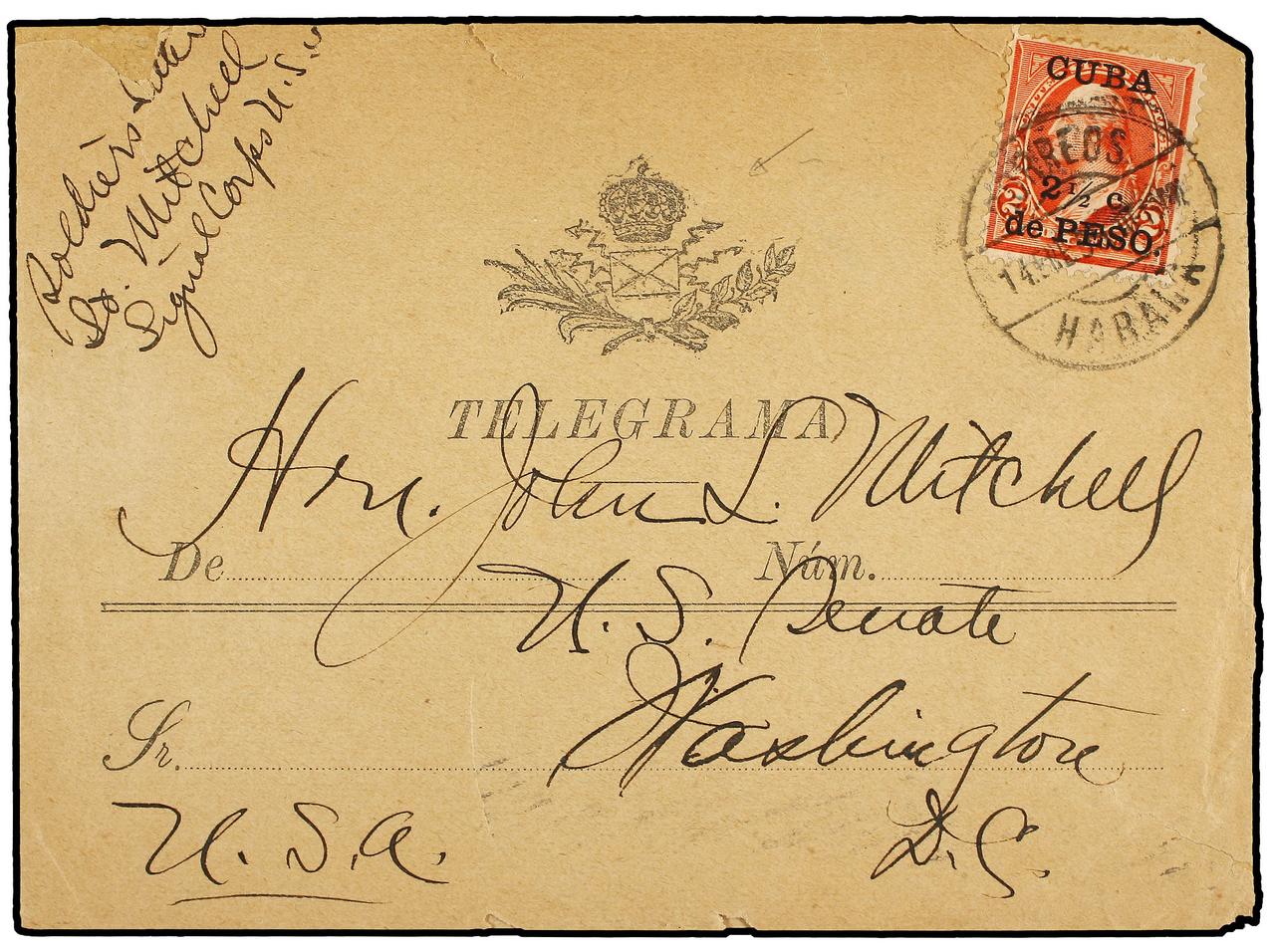 Lot 446 - Cuba Cuba - Soler Y Llach Stamps and Postal History of Spain, featuring China, Colombia – Prephilatelic Spanish period –, British Colonies, Japan, Portugal and Switzerland Lot 446 - Cuba Cuba - Soler Y Llach Stamps and Postal History of Spain, featuring China, Colombia – Prephilatelic Spanish period –, British Colonies, Japan, Portugal and Switzerland