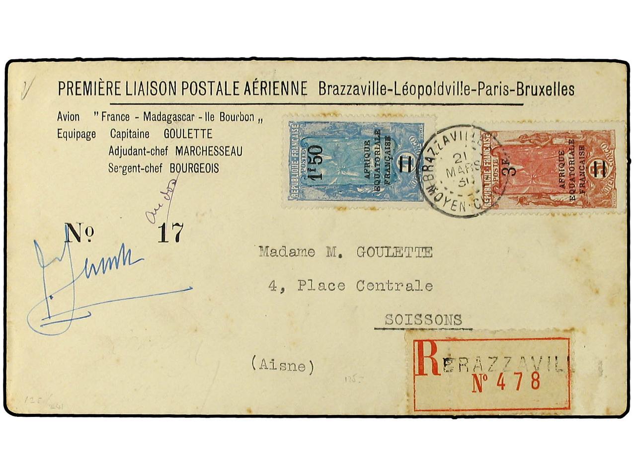 Lot 340 - french colonies congo - Soler Y Llach Stamps and Covers of the World - Day 1 Lot 340 - french colonies congo - Soler Y Llach Stamps and Covers of the World - Day 1