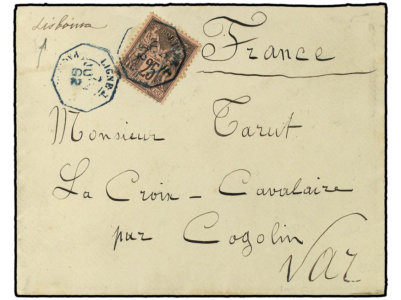 Lot 1781 - Portugal - Soler Y Llach B.P.O. Abroad, Philippines Postal Rates and 1880-1899 period and Philippines, Cuba and Puerto Rico Postal Stationery Lot 1781 - Portugal - Soler Y Llach B.P.O. Abroad, Philippines Postal Rates and 1880-1899 period and Philippines, Cuba and Puerto Rico Postal Stationery