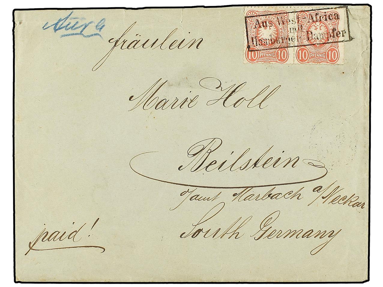 Lot 1001 - british colonies gold coast -  Soler Y Llach Stamps and Postal History of Spain, featuring China, Colombia – Prephilatelic Spanish period –, British Colonies, Japan, Portugal and Switzerland