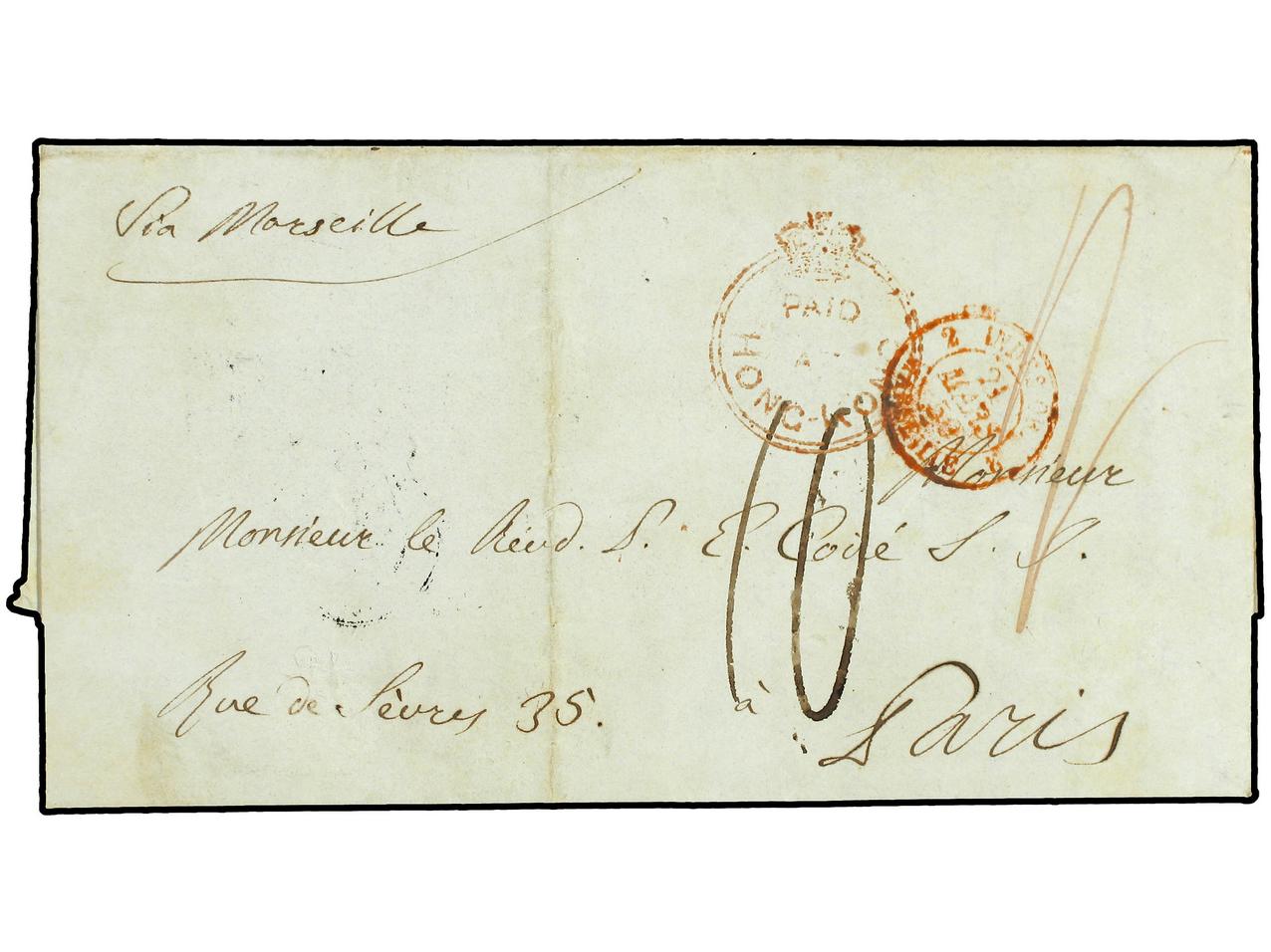 Lot 609 - british colonies Hong Kong -  Soler Y Llach Stamps and Covers of the World