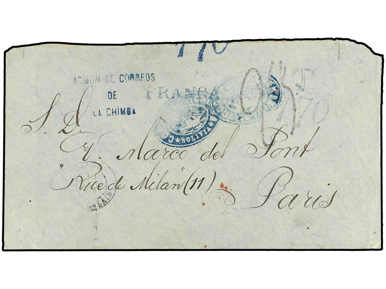 Lot 46 - bolivia - Soler Y Llach Stamps and Covers of the World - Day 1 Lot 46 - bolivia - Soler Y Llach Stamps and Covers of the World - Day 1