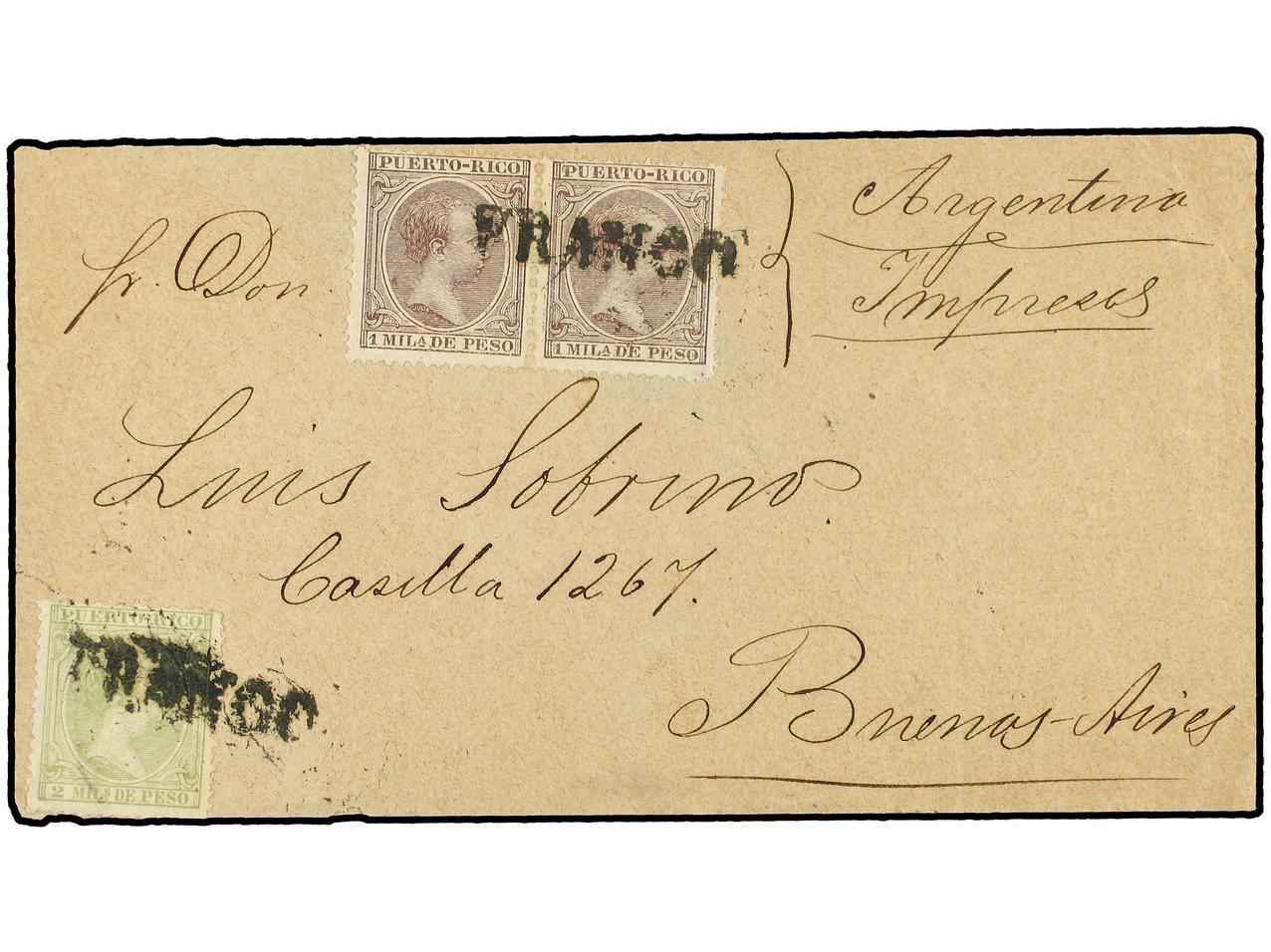 Lot 1106 - Puerto Rico - Soler Y Llach Stamps and Covers of the World - Day 1 Lot 1106 - Puerto Rico - Soler Y Llach Stamps and Covers of the World - Day 1