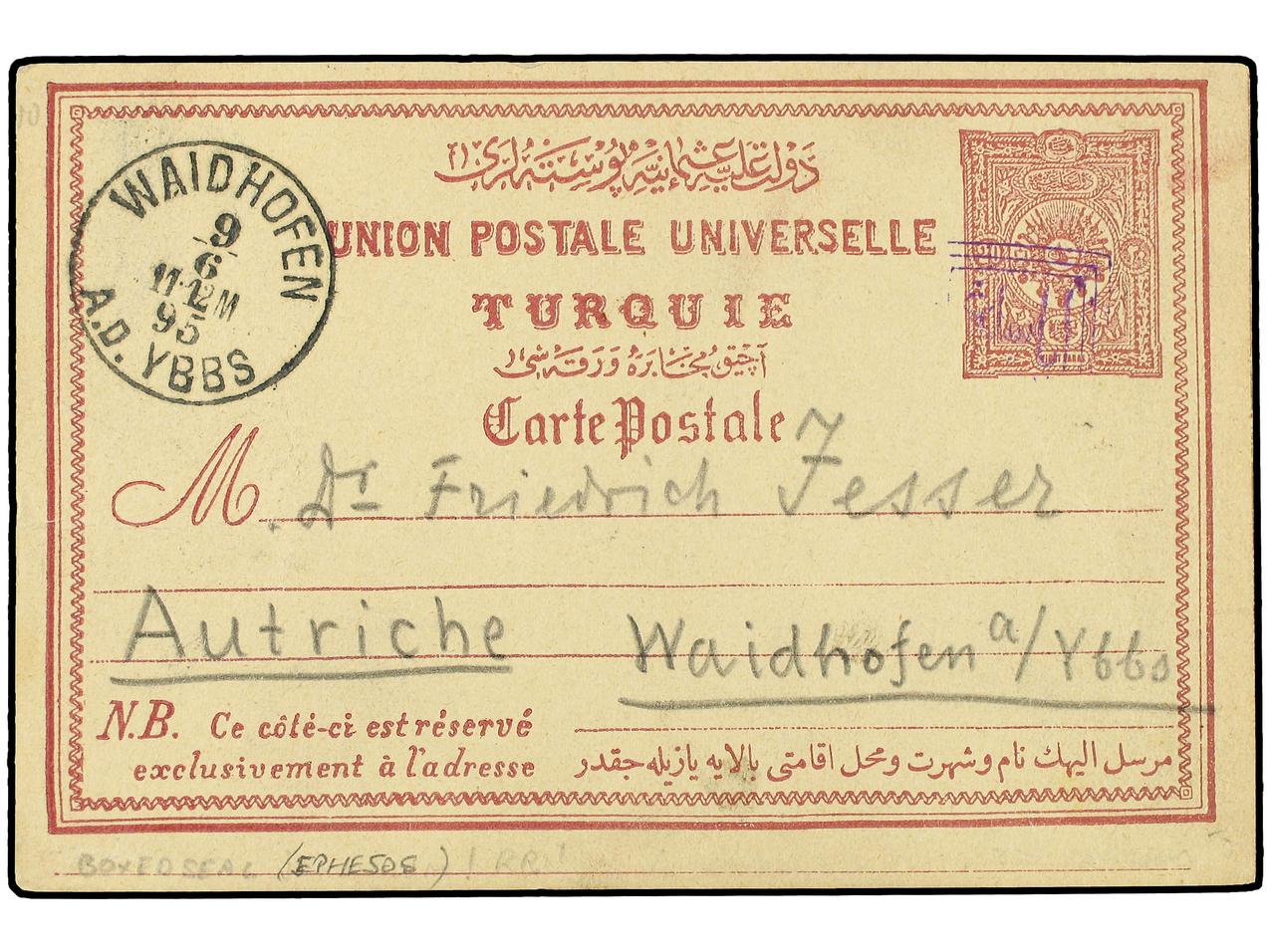 Lot 1187 - Turkey - Soler Y Llach Stamps and Covers of the World - Day 1 Lot 1187 - Turkey - Soler Y Llach Stamps and Covers of the World - Day 1
