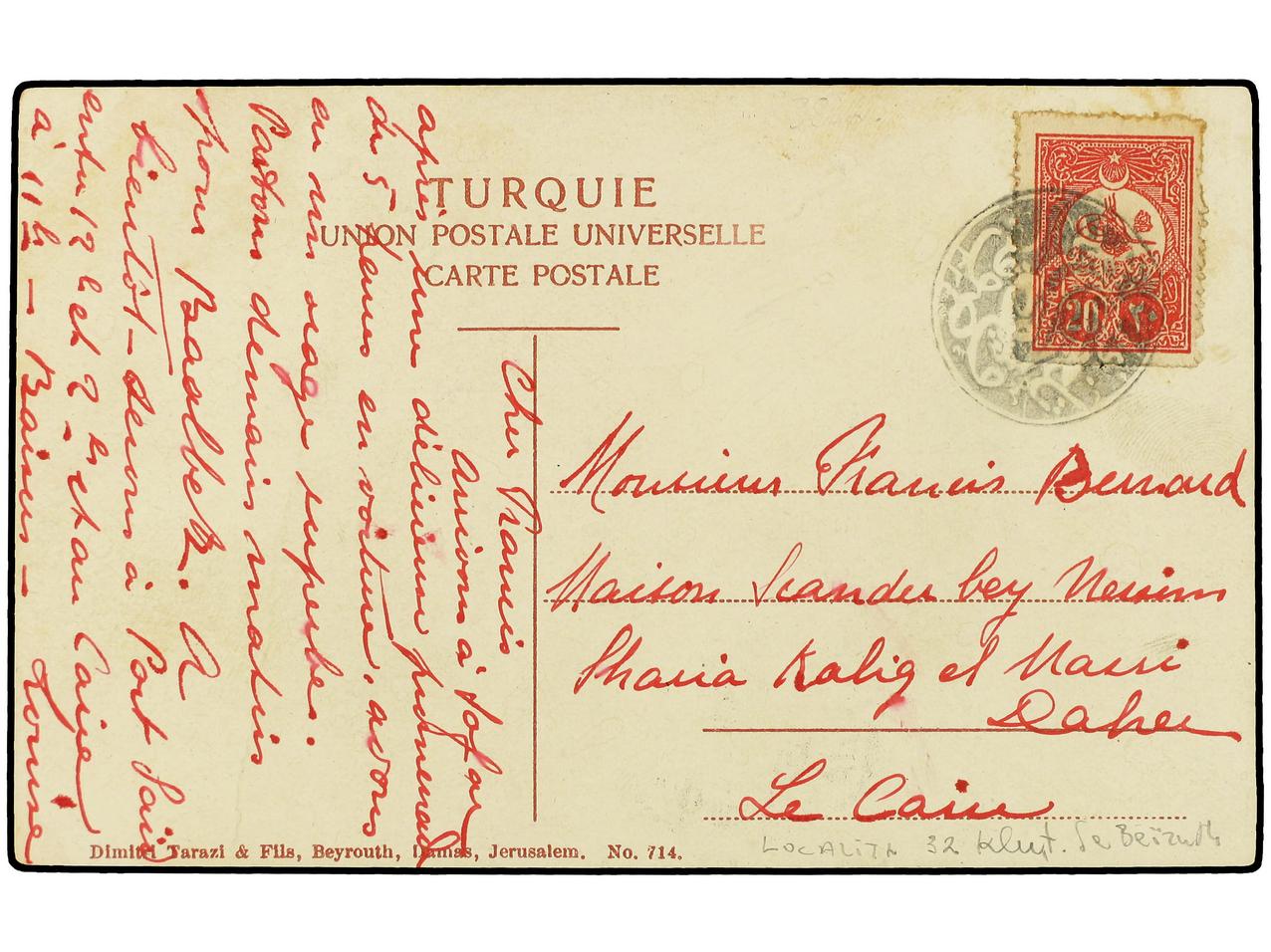 Lot 1192 - Turkey - Soler Y Llach Stamps and Covers of the World - Day 1 Lot 1192 - Turkey - Soler Y Llach Stamps and Covers of the World - Day 1
