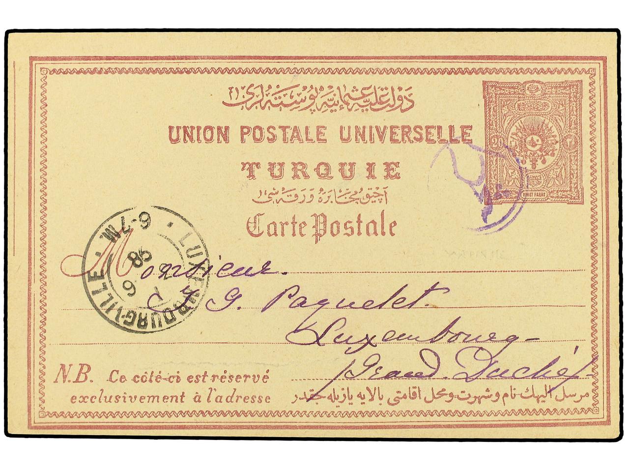 Lot 1190 - Turkey - Soler Y Llach Stamps and Covers of the World - Day 1 Lot 1190 - Turkey - Soler Y Llach Stamps and Covers of the World - Day 1
