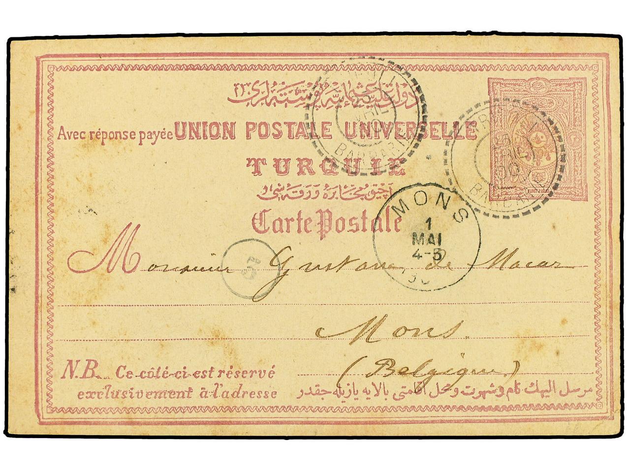Lot 1191 - Turkey - Soler Y Llach Stamps and Covers of the World Lot 1191 - Turkey - Soler Y Llach Stamps and Covers of the World
