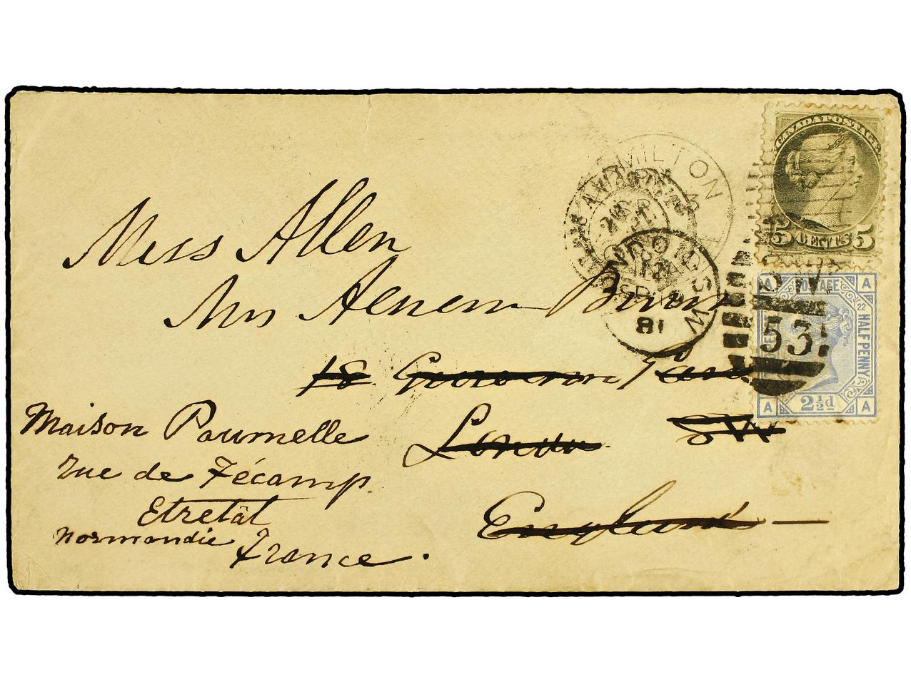 Lot 563 - british colonies Canada -  Soler Y Llach Stamps and Covers of the World