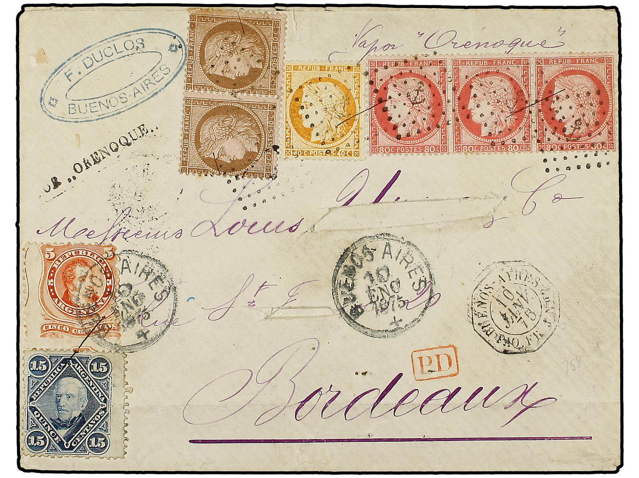 Lot 14 - Argentina - Soler Y Llach Stamps and Covers of the World - Day 1 Lot 14 - Argentina - Soler Y Llach Stamps and Covers of the World - Day 1