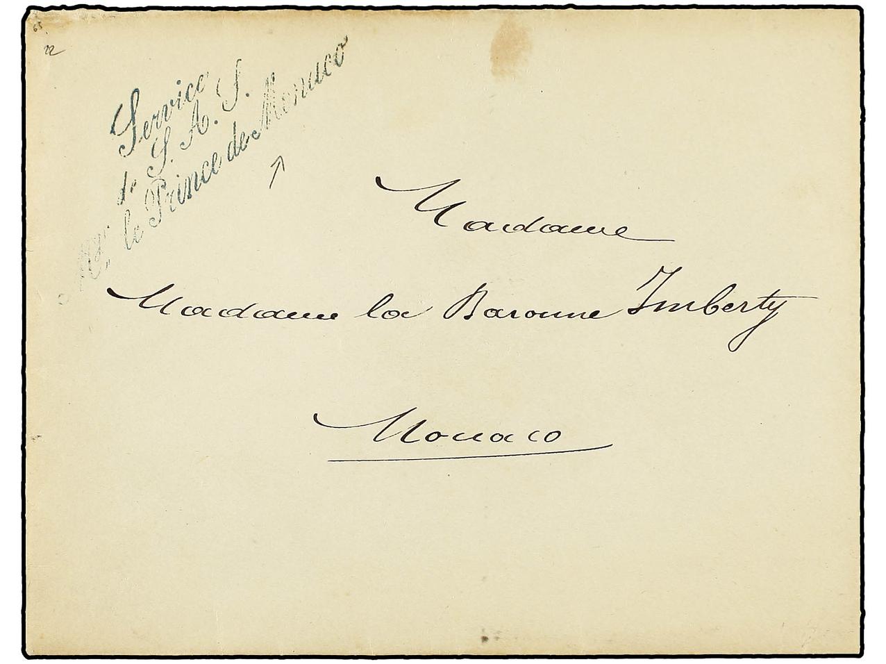 Lot 429 - french colonies Monaco -  Soler Y Llach Stamps and Covers of the World