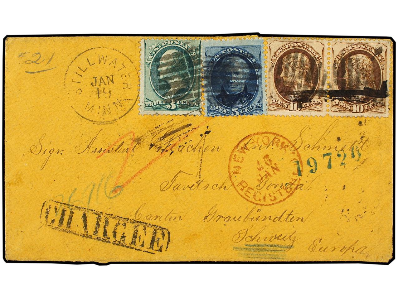 Lot 1203 - United States of America  -  Soler Y Llach Stamps and Covers of the World - Day 1