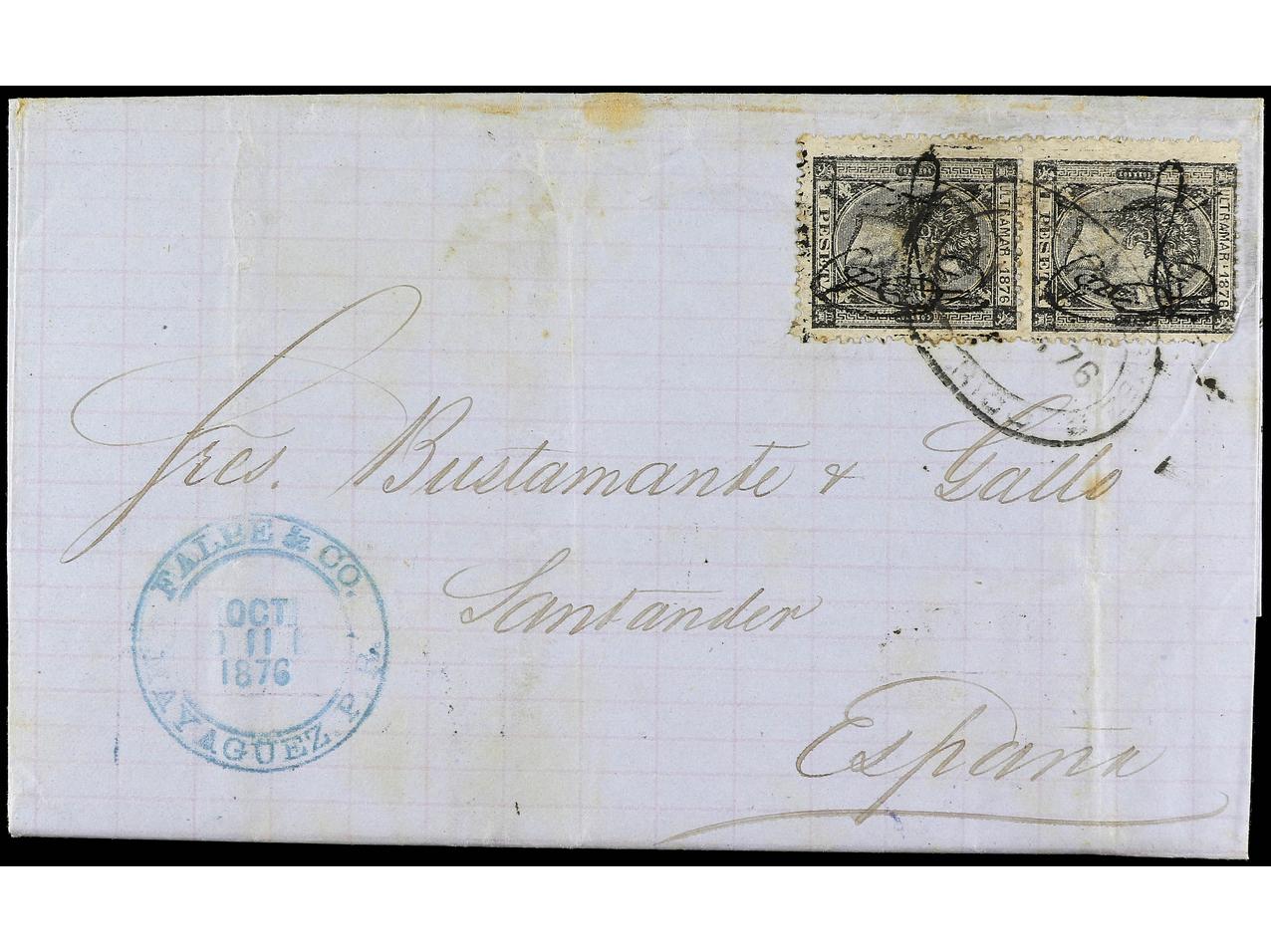 Lot 1095 - Puerto Rico  -  Soler Y Llach Stamps and Covers of the World - Day 1