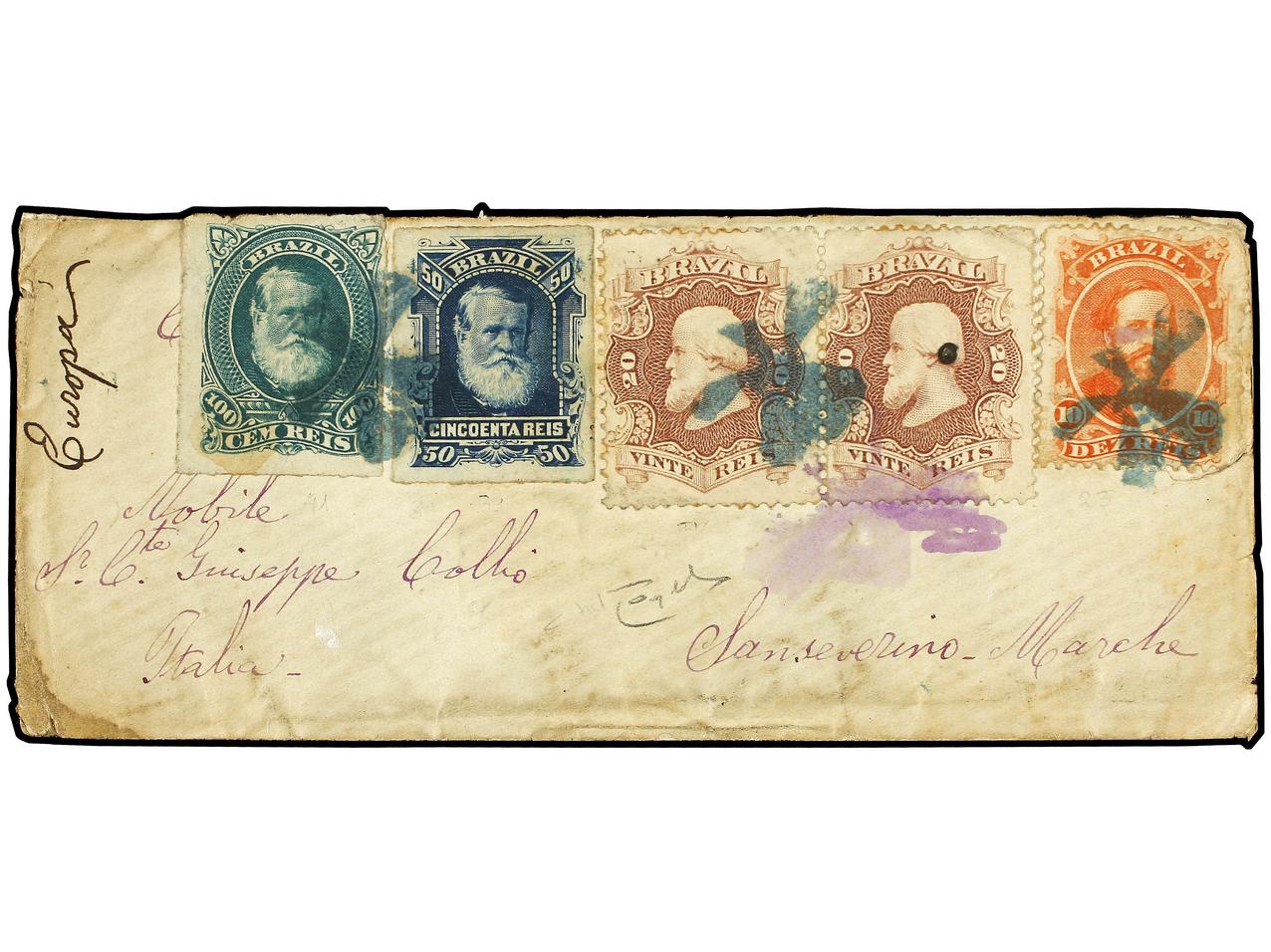Lot 74 - brazil  -  Soler Y Llach Stamps and Covers of the World