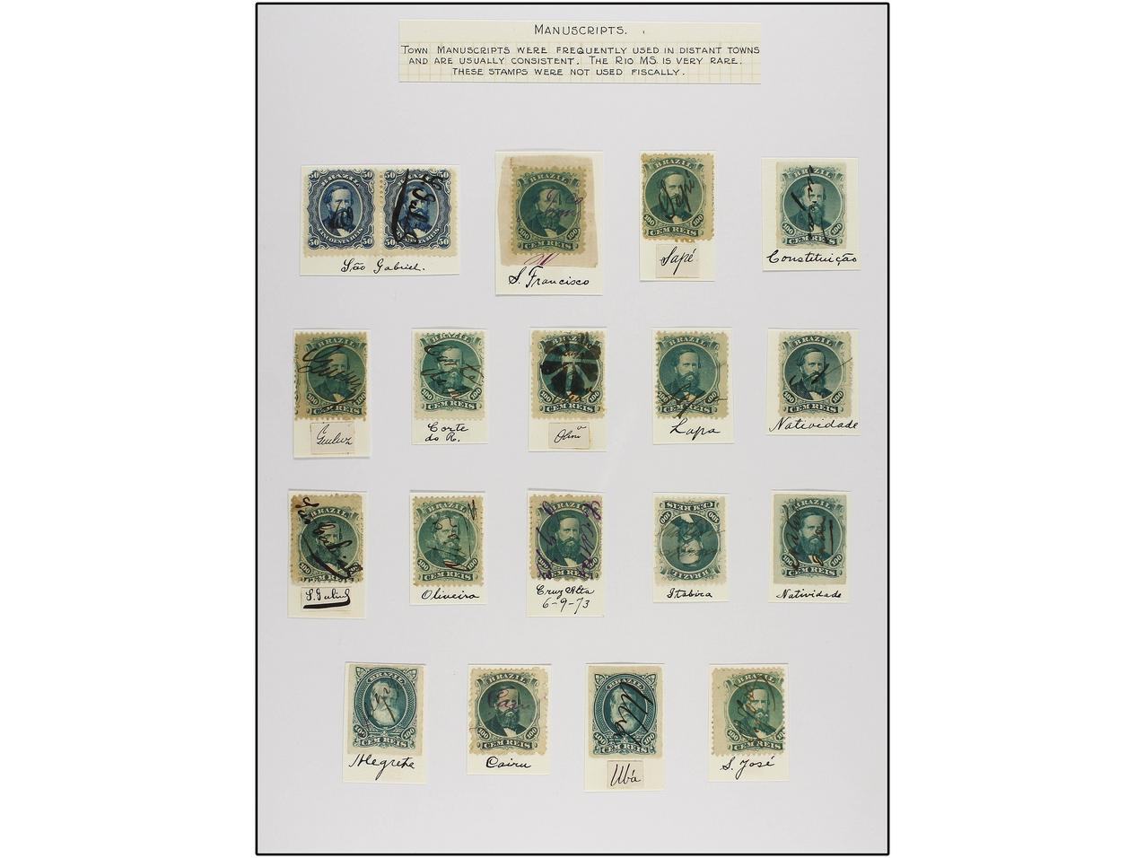 Lot 64 - brazil  -  Soler Y Llach Stamps and Covers of the World - Day 1