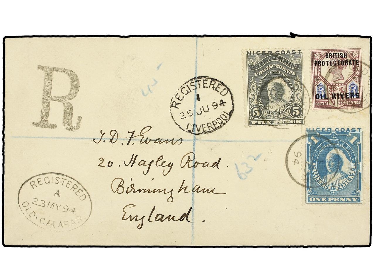 Lot 659 - british colonies nigeria - Soler Y Llach Stamps and Covers of the World Lot 659 - british colonies nigeria - Soler Y Llach Stamps and Covers of the World