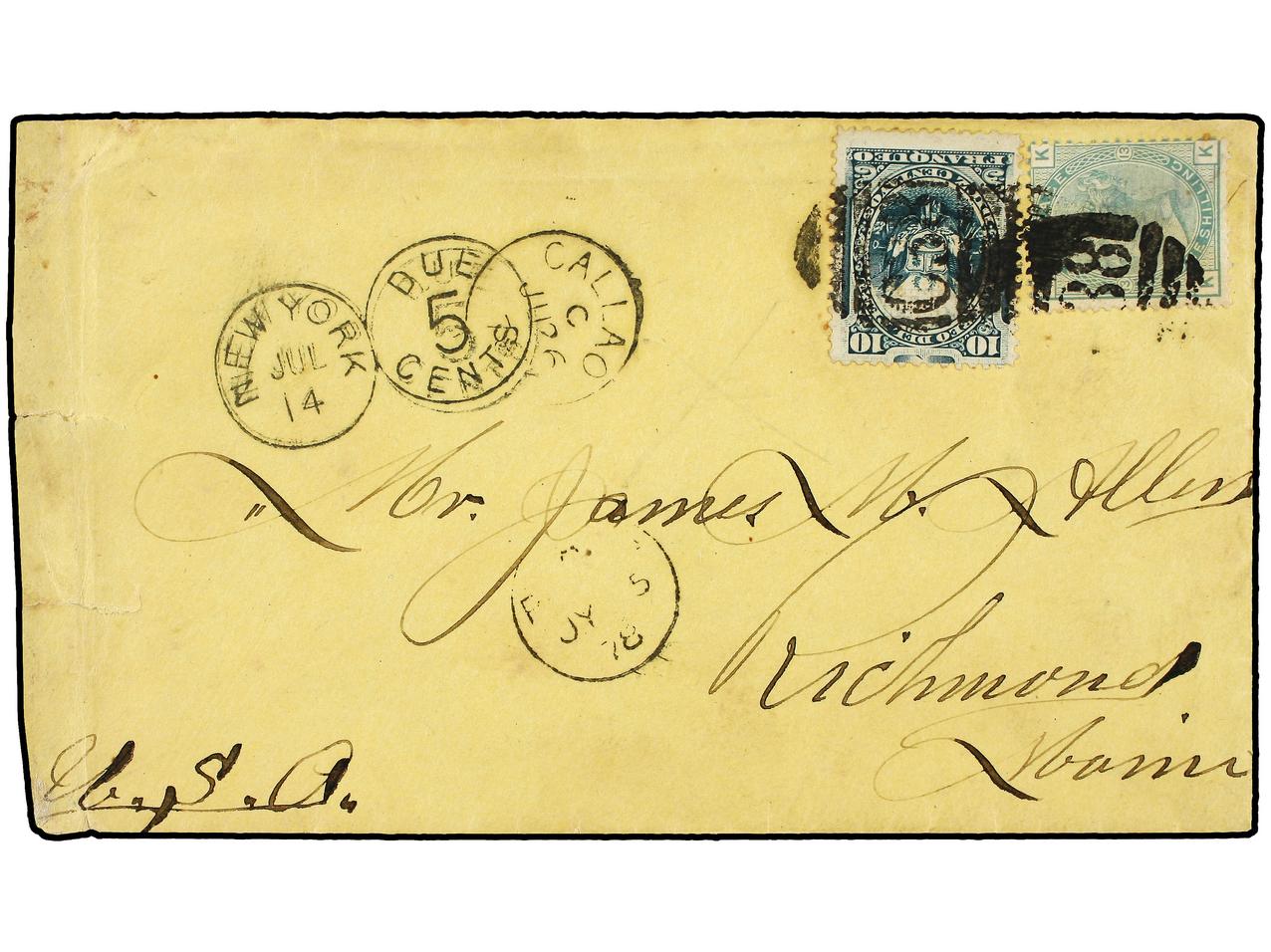 Lot 1001 - Peru  -  Soler Y Llach Stamps and Covers of the World