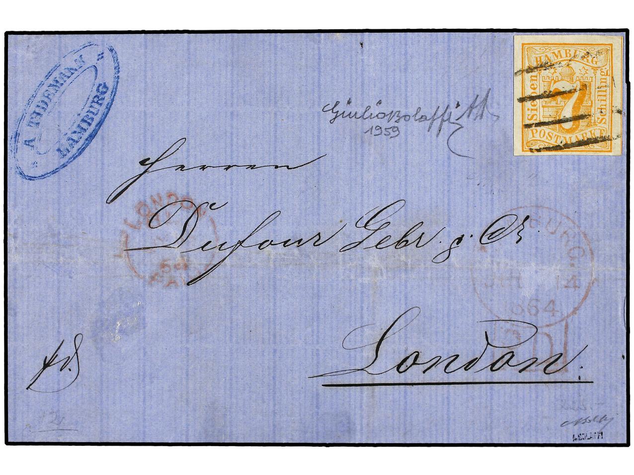 Lot 478 - german states hamburg - Soler Y Llach Stamps and Covers of the World - Day 1 Lot 478 - german states hamburg - Soler Y Llach Stamps and Covers of the World - Day 1