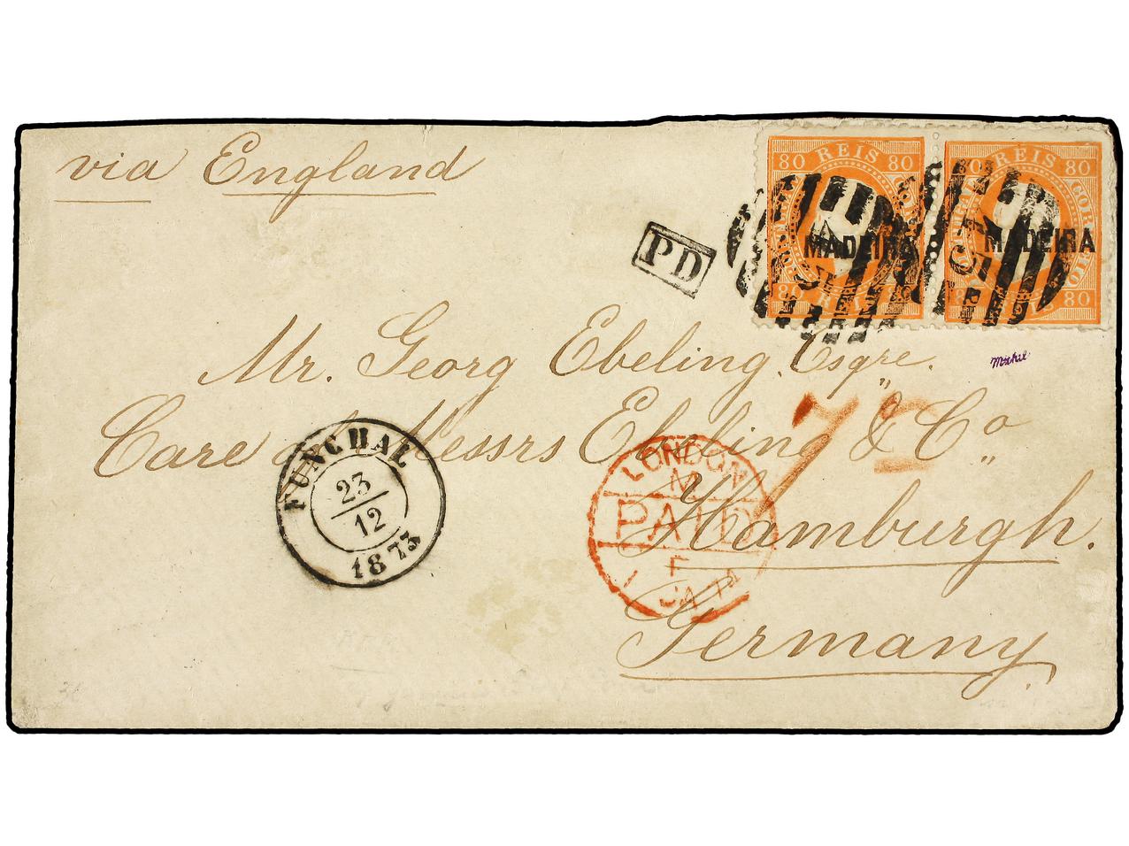 Lot 1065 - portuguese colonies madeira - Soler Y Llach Stamps and Covers of the World - Day 1 Lot 1065 - portuguese colonies madeira - Soler Y Llach Stamps and Covers of the World - Day 1