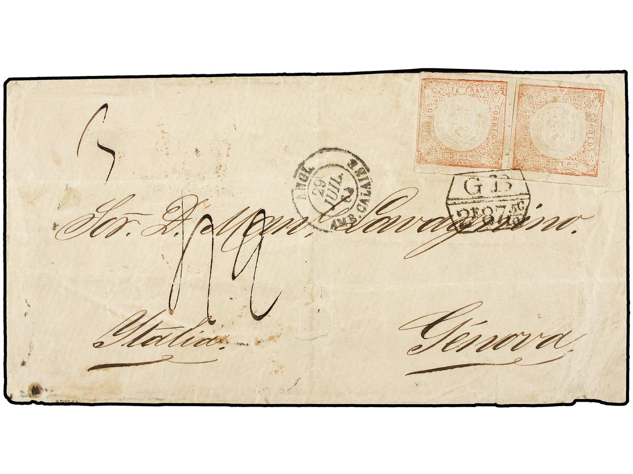 Lot 1605 - Peru - Soler Y Llach B.P.O. Abroad, Philippines Postal Rates and 1880-1899 period and Philippines, Cuba and Puerto Rico Postal Stationery Lot 1605 - Peru - Soler Y Llach B.P.O. Abroad, Philippines Postal Rates and 1880-1899 period and Philippines, Cuba and Puerto Rico Postal Stationery