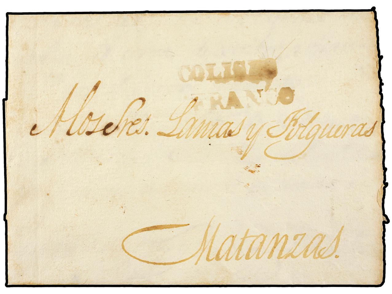 Lot 341 - Cuba Cuba -  Soler Y Llach Stamps and Postal History of Spain, featuring China, Colombia – Prephilatelic Spanish period –, British Colonies, Japan, Portugal and Switzerland