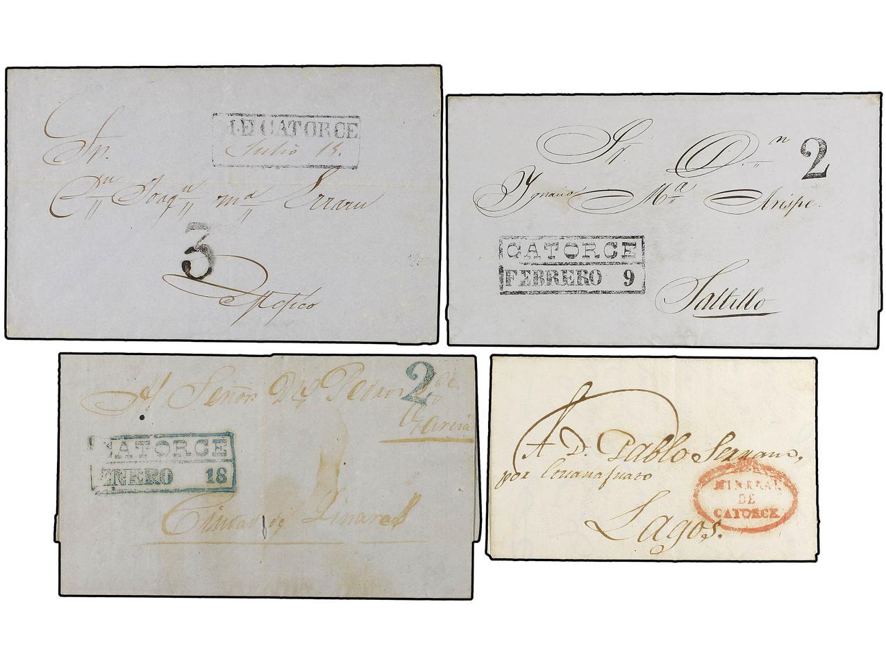 Lot 1384 - Mexico  -  Soler Y Llach B.P.O. Abroad, Philippines Postal Rates and 1880-1899 period and Philippines, Cuba and Puerto Rico Postal Stationery