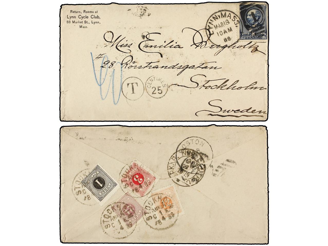 Lot 1206 - United States of America  -  Soler Y Llach Stamps and Covers of the World - Day 1