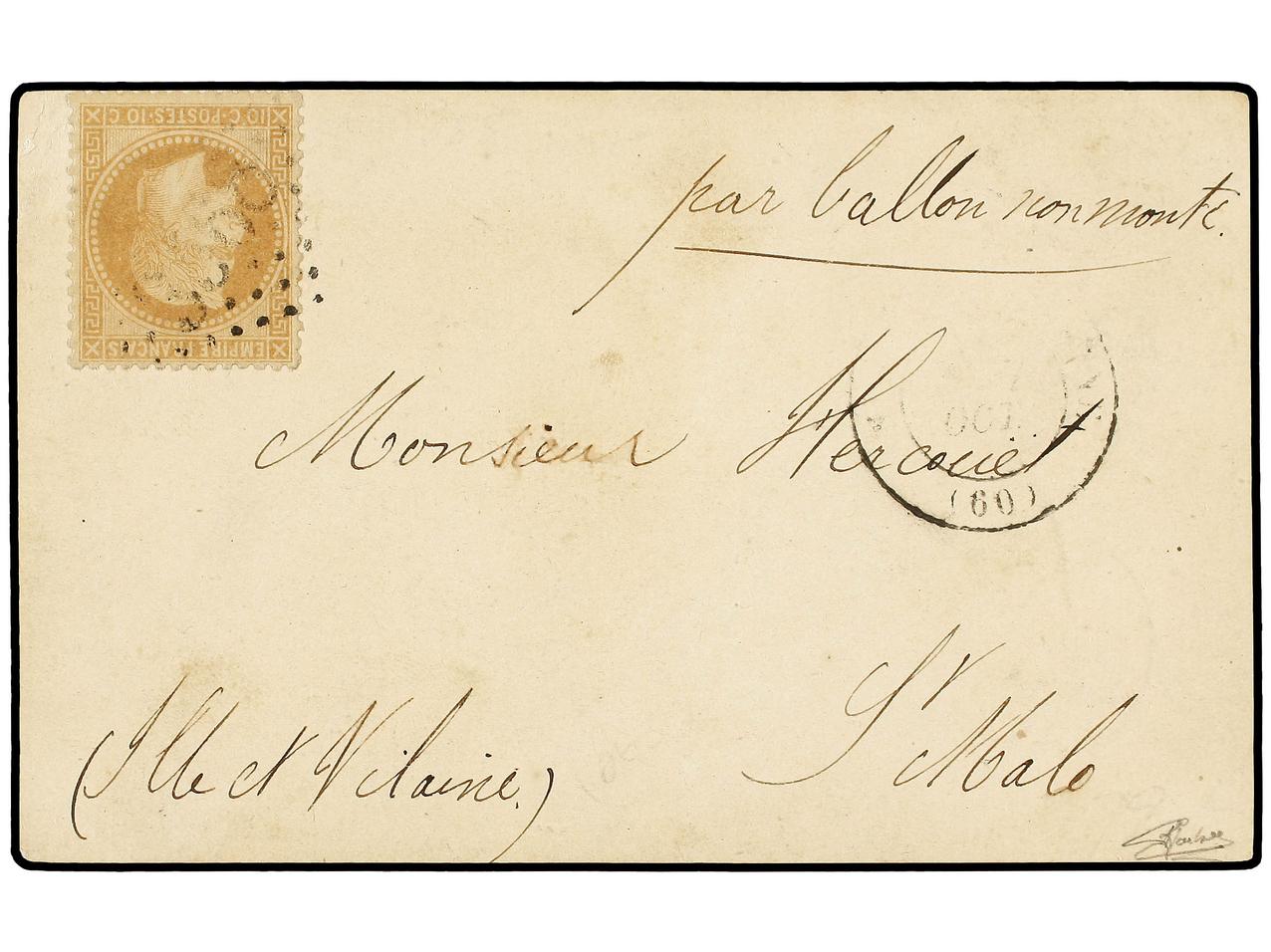 Lot 680 - france and area postal history -  Soler Y Llach Stamps and Postal History of Spain, featuring China, Colombia – Prephilatelic Spanish period –, British Colonies, Japan, Portugal and Switzerland