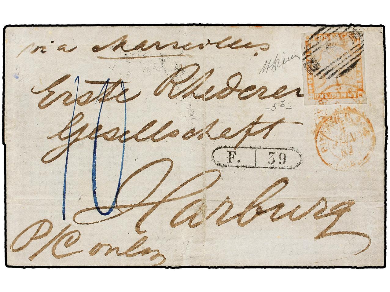 Lot 641 - british colonies Mauritius -  Soler Y Llach Stamps and Covers of the World
