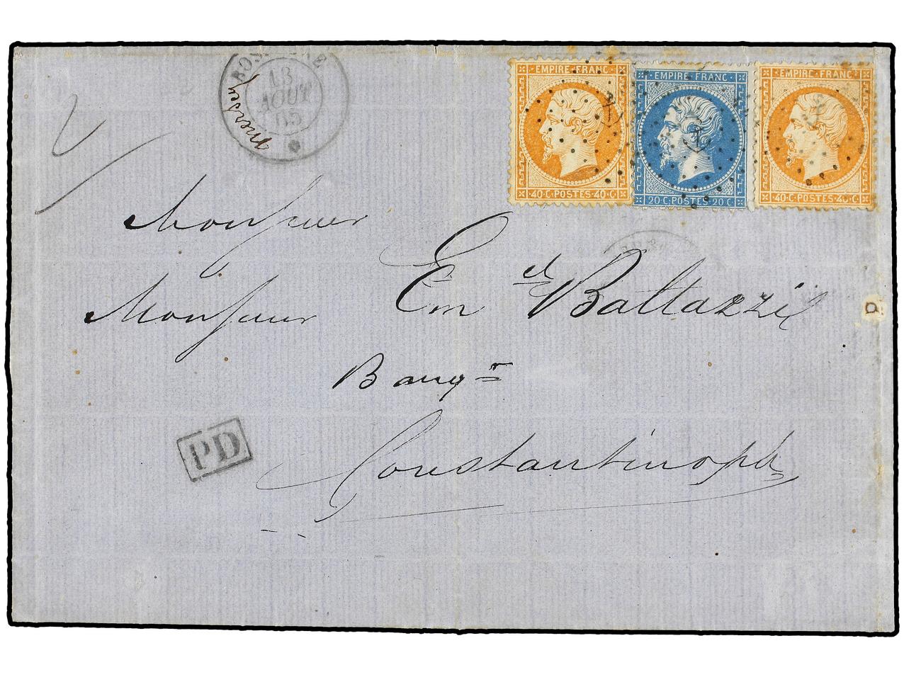 Lot 382 - french colonies french levant - Soler Y Llach Stamps and Covers of the World Lot 382 - french colonies french levant - Soler Y Llach Stamps and Covers of the World
