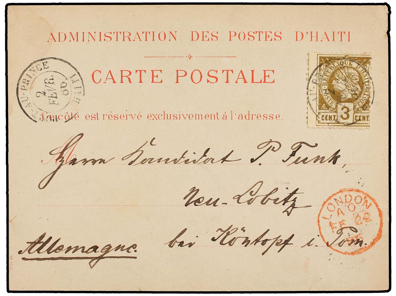 Lot 724 - haiti  -  Soler Y Llach Stamps and Covers of the World - Day 1