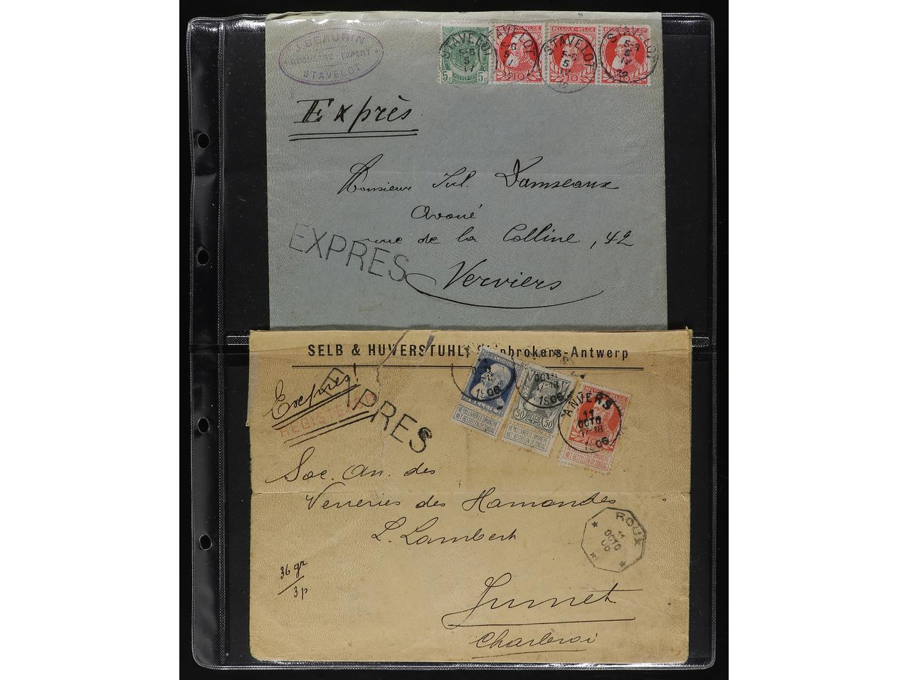 Lot 44 - Belgium - Soler Y Llach Stamps and Covers of the World Lot 44 - Belgium - Soler Y Llach Stamps and Covers of the World