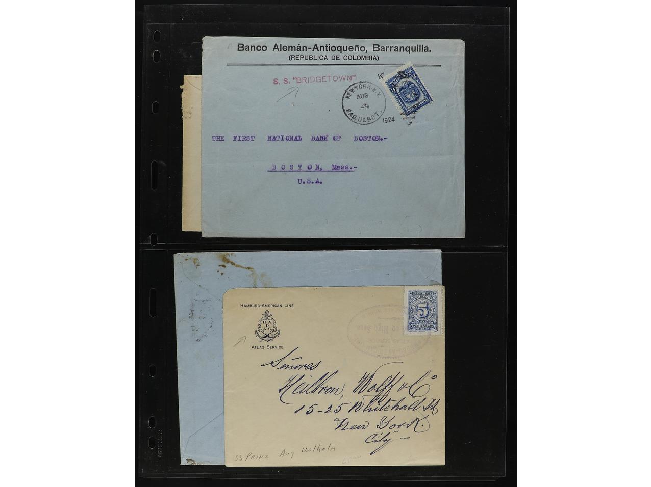 Lot 125 - Colombia - Soler Y Llach Stamps and Covers of the World Lot 125 - Colombia - Soler Y Llach Stamps and Covers of the World