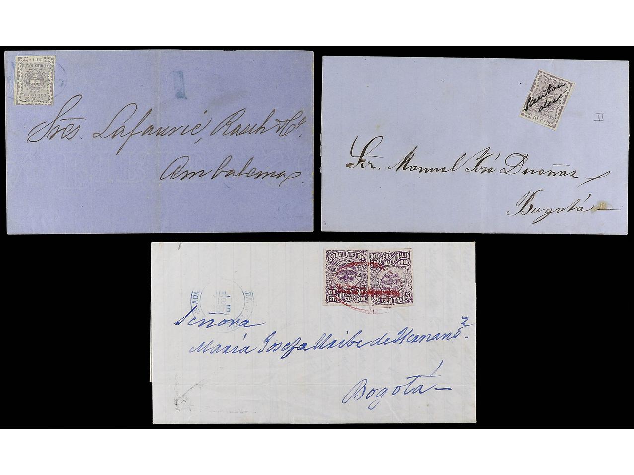 Lot 119 - Colombia - Soler Y Llach Stamps and Covers of the World - Day 1 Lot 119 - Colombia - Soler Y Llach Stamps and Covers of the World - Day 1