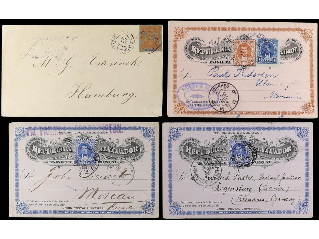 Lot 258 - Ecuador - Soler Y Llach Stamps and Covers of the World Lot 258 - Ecuador - Soler Y Llach Stamps and Covers of the World