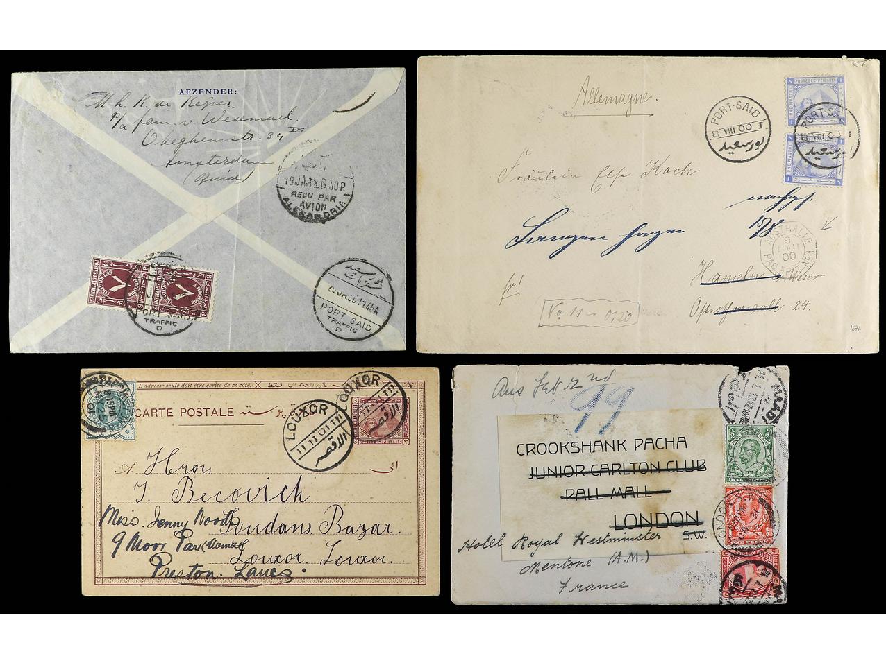 Lot 268 - Egypt - Soler Y Llach Stamps and Covers of the World Lot 268 - Egypt - Soler Y Llach Stamps and Covers of the World