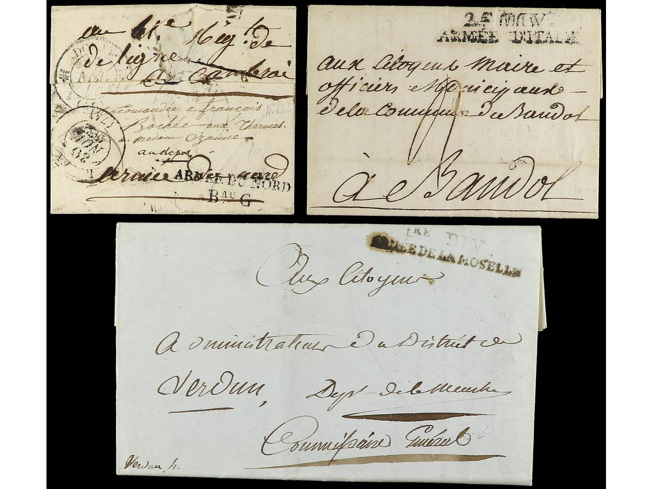 Lot 635 - france and area postal history -  Soler Y Llach Stamps and Postal History of Spain, featuring China, Colombia – Prephilatelic Spanish period –, British Colonies, Japan, Portugal and Switzerland