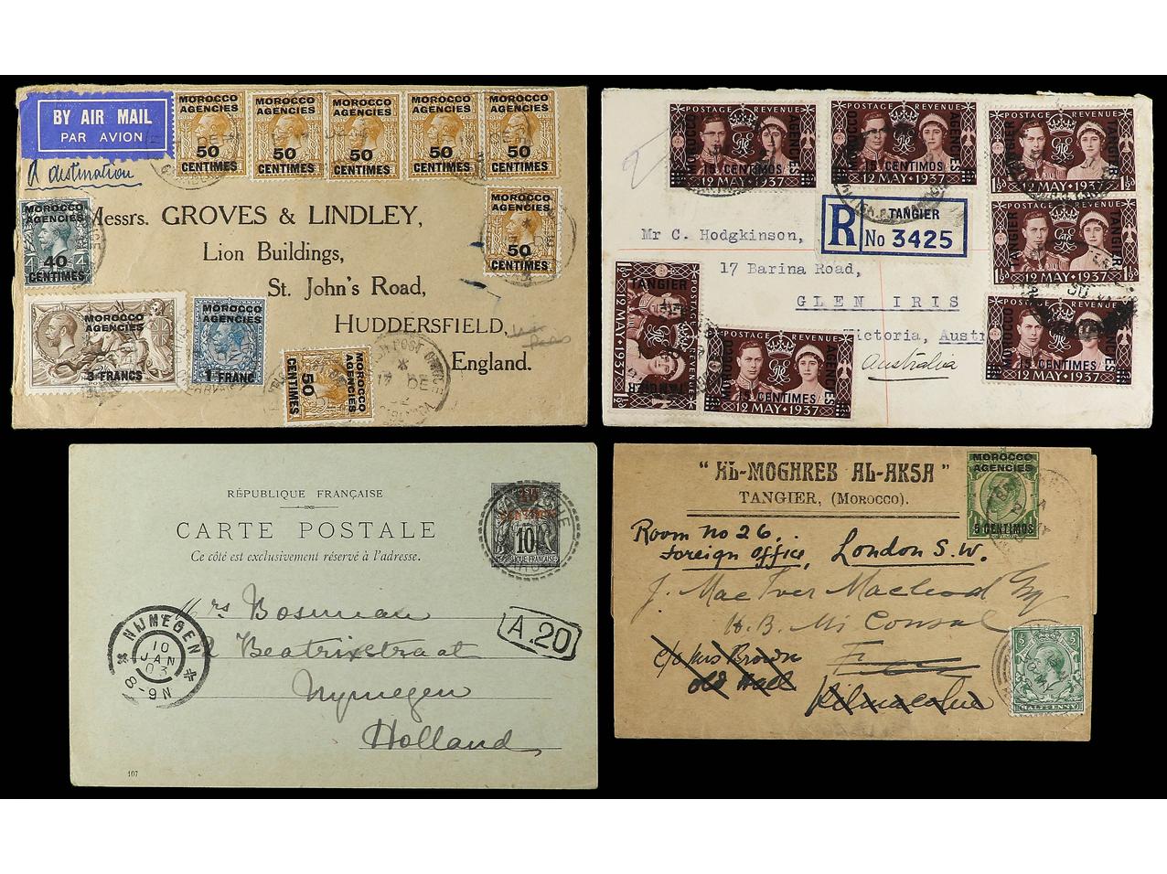 Lot 895 - Morocco  -  Soler Y Llach Stamps and Covers of the World - Day 1