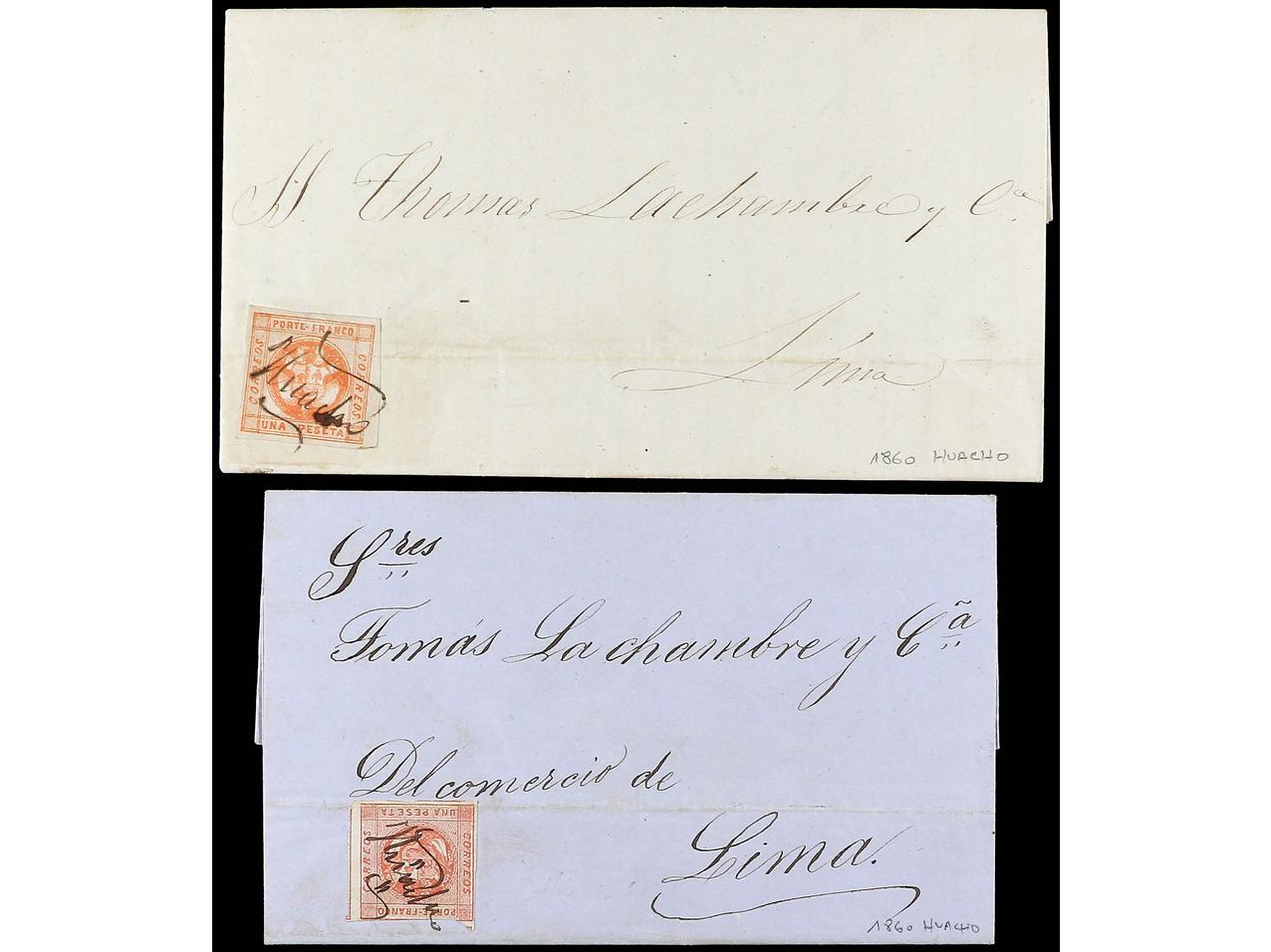 Lot 1602 - Peru - Soler Y Llach B.P.O. Abroad, Philippines Postal Rates and 1880-1899 period and Philippines, Cuba and Puerto Rico Postal Stationery Lot 1602 - Peru - Soler Y Llach B.P.O. Abroad, Philippines Postal Rates and 1880-1899 period and Philippines, Cuba and Puerto Rico Postal Stationery