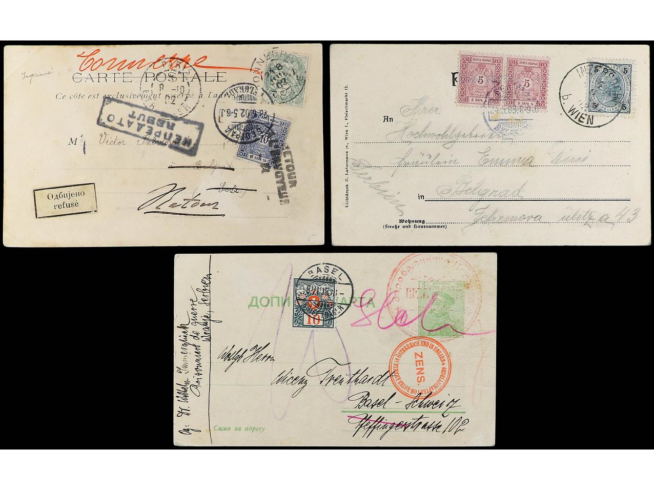Lot 1160 - serbia - Soler Y Llach Stamps and Covers of the World Lot 1160 - serbia - Soler Y Llach Stamps and Covers of the World