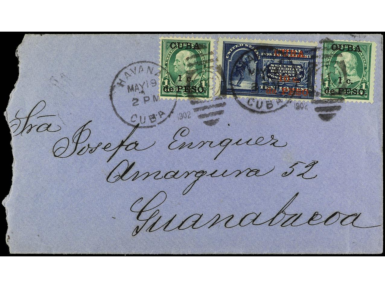 Lot 198 - Cuba american occupation -  Soler Y Llach Stamps and Covers of the World - Day 1